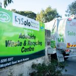 The entrance to the Adelaide Waste and Recycling Centre